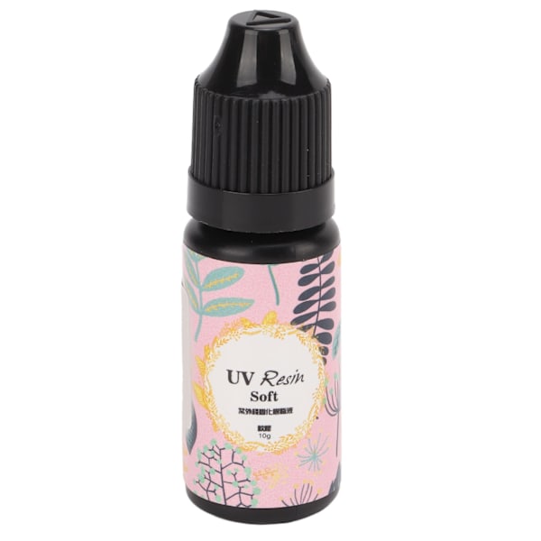 UV Resin Sikker Ikke-giftig Rask Herding Høy Transparens Mindre Krymping Lekkasjesikker UV Epoxy Resin for DIY Smykkefremstilling 10g