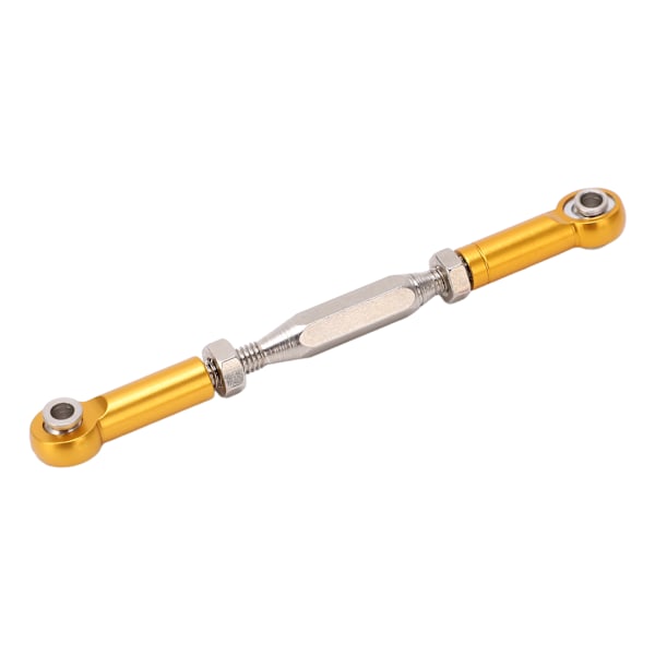 Justerbar RC Servostang Trækstang Metal Styrestang til JLB 1/10 RC Truck Biler Guld