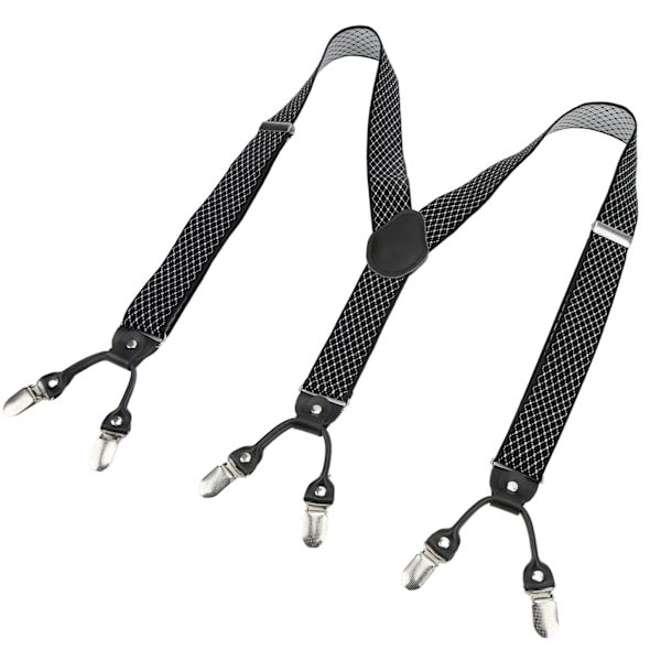 Herre Seler Let Justerbare Y-formede Stropper 3,5x110cm/1,4x43,3in Ergonomiske Seler til Tøjmatchning