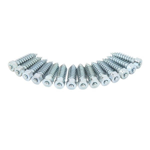 100 stk Dekkpigger M8 Utmerket grep Antislipp Hjul Dekk Pigg Universal for Laster, Minilaster, Gaffeltruck