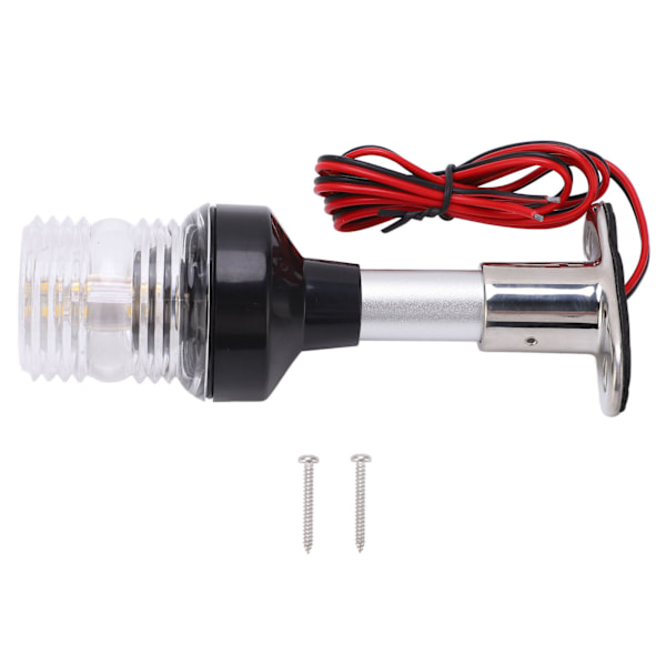 DC12V‑24V 5W 6-tommers signallampe for båtnavigasjon IP66 vanntett LED-marin navigasjonslys for skip og yachter