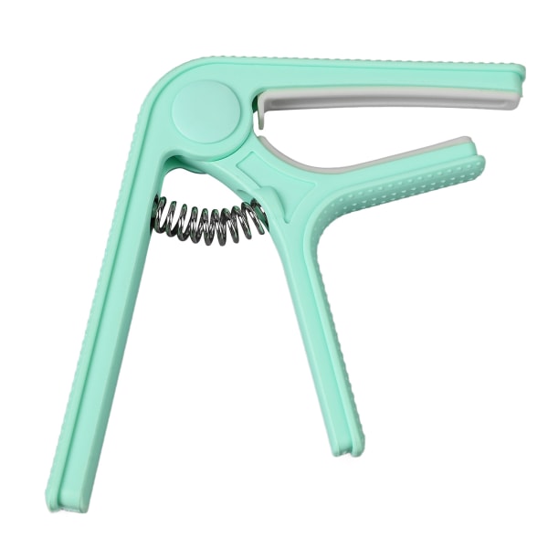 Gitarr Capo Clip Clamp med Non Slip Point Universal Great Protection Ukulele Elgitarr Capo Cyan