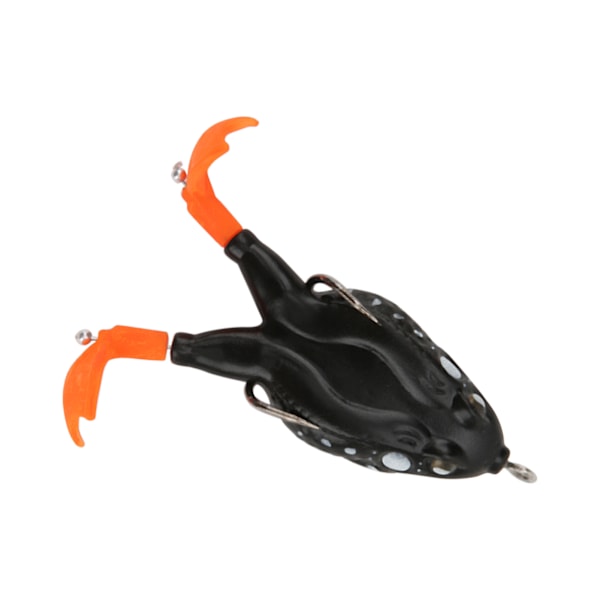 Dobbelt Propeller Frø Fiske Lokkemad Fleksibel Tyk Holdbar Kunstig Simulering Fiske Agns 8#