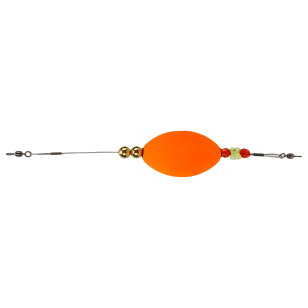 Erittäin herkkä kestävä oranssi korkkikelluke syvänmeren kalastukseen