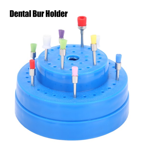 Dental Bur Holder - 60 hulls slipehode oppbevaringsboks