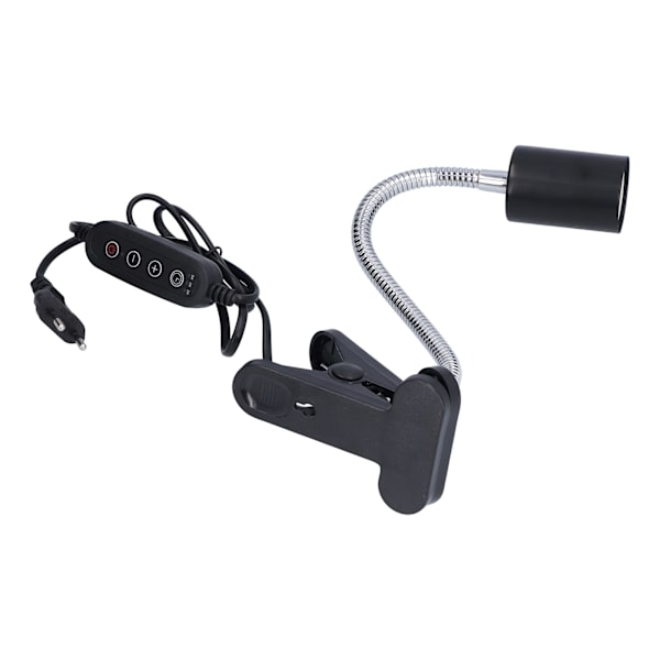 Krybdyr Varmelampeholder Krybdyr Solbad Lampeholder med Tidsfunktion E27 EU Stik 220V