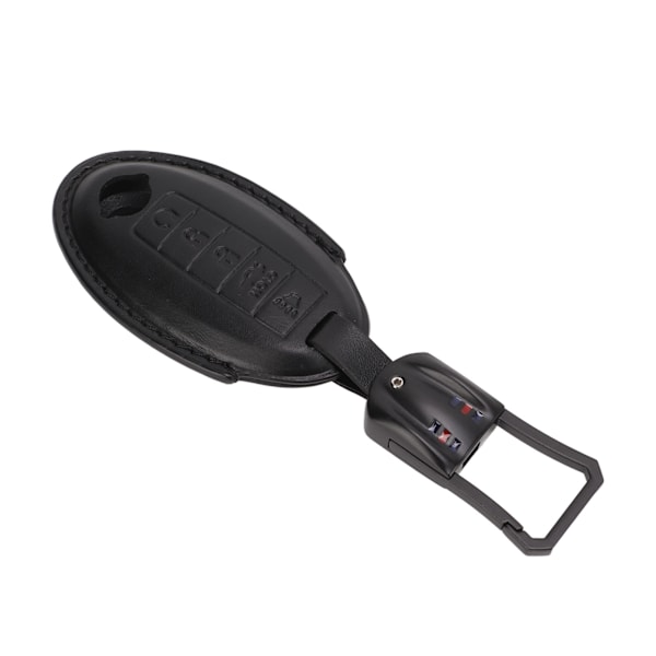 5-knapps Smart Nyckelskåp i Läder för INFINITI JX35 Q50 Q60 QX56 QX60 QX80