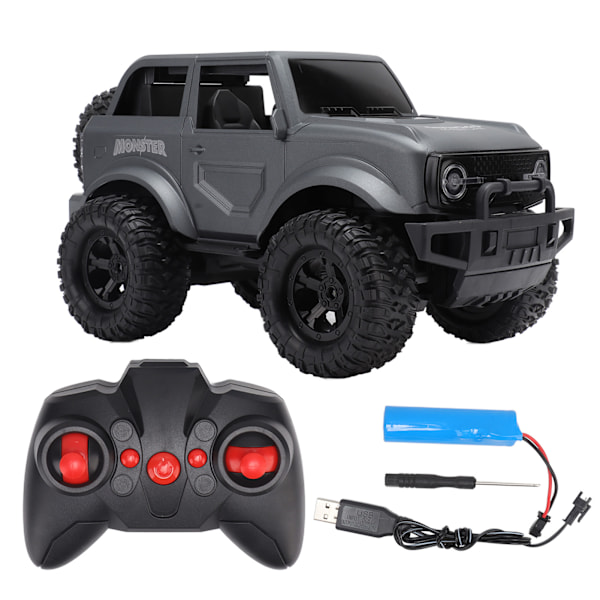 518 01 1:16 2.4G RC-auto 10km/h Nopea Kauko-ohjattava Maastoauto Leikkiauto Lahja Lapsille Pojille