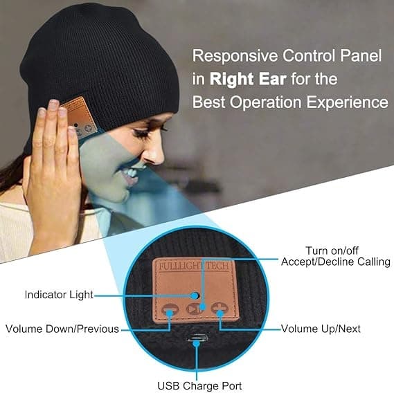 Bluetooth Mössa Hörlurar Hatt Unika Julklappar Teknik