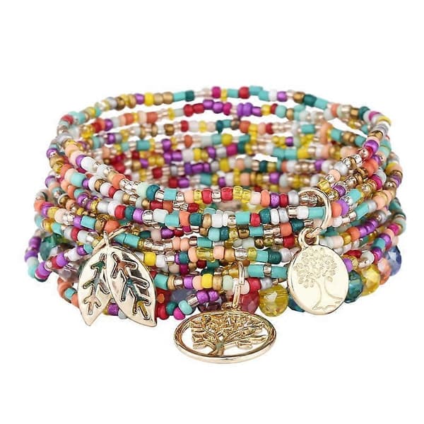 Bohemian Tassel Multilayer Bracelets, Handmade Wrap Bracelets