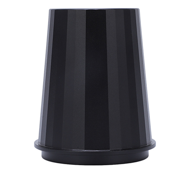 51mm Kaffe Doseringskop Luftfartsaluminium Legering Kop Pulver Feeder til Kaffemaskine Bønne Grinder Køkken Sort