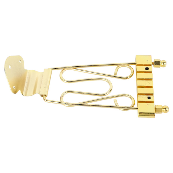 Bass Bridge Tailpiece Sink Alloy 6 Strings Electric Bass Bridge Tailpiece Erstatning Gold