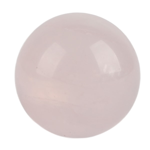 Naturlig rosa Rose Quartz Crystal Healing Ball
