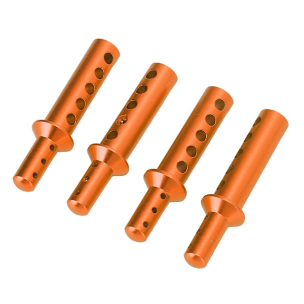 RC karossstolpe för 1/10 HSP 94111 94108 94188 08007 Höghållfast aluminiumlegering RC Car Shell Column med Car Shell Spänne Guld