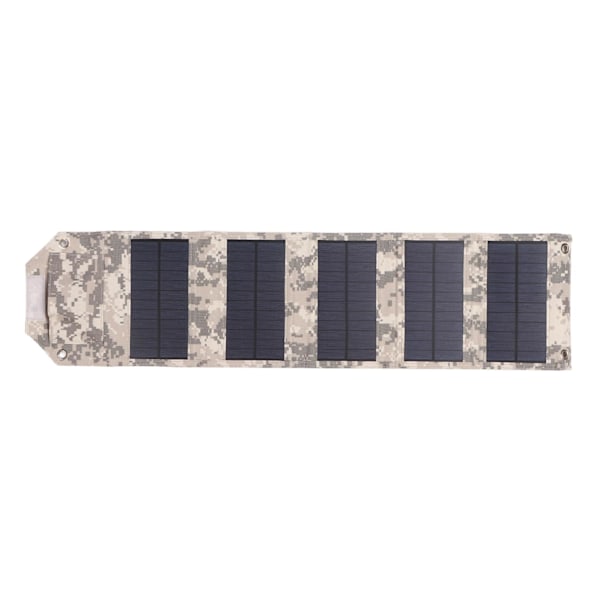 21W Aurinkovaraaja 5V 3A Max Kannettava Taitettava Aurinkopaneelivaraaja Leirintään IP67 Vedenkestävä ETFE Virta Hätäpaneeli SPB5Z B Camouflage