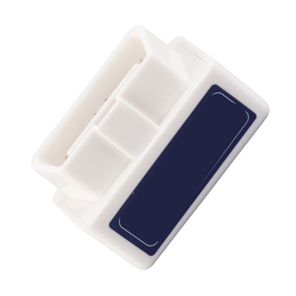 ELM327 12V OBD2 Scanner Mini WIFI Bildetektor Diagnostisk Adapter för Android Vit