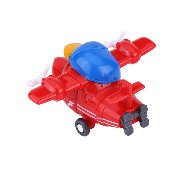 Miniplane Legetøj Animation Action Figur Transformerende Robot Flyvemaskine Børnelegetøj (#1)