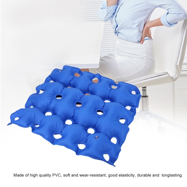 Puhallettava istuintyyny painehaavojen ehkäisyyn