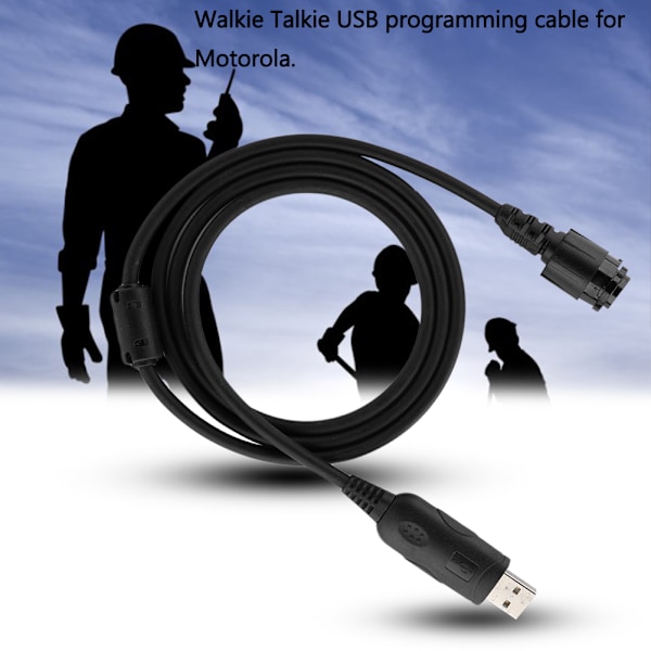 Walkie Talkie USB-programmeringskabel för Motorola HKN6184C XTL5000 XTL2500 XTL1500 PM1500
