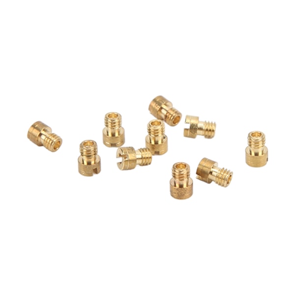 10 kpl/setti Kaasuttimen pääsuutin Metalli 40‑58 Vaihto GY6 50cc 139QMB Mopoille