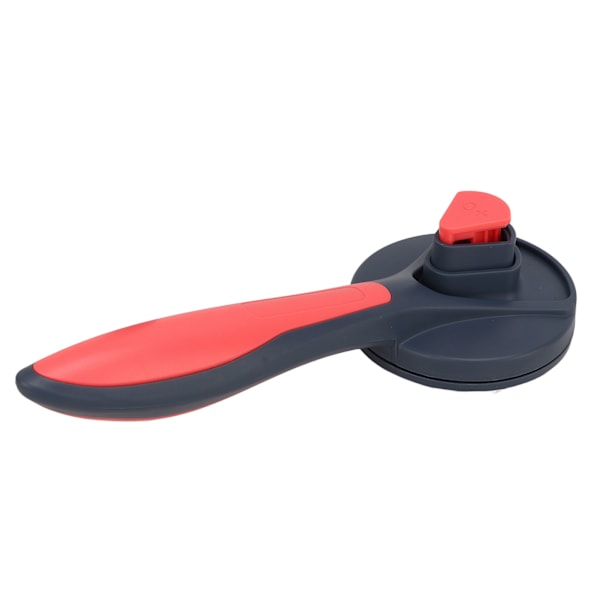 Ergonomisk Pet Slicker-borste med halkfritt grepp, självrengörande pälskam för katter, rosa