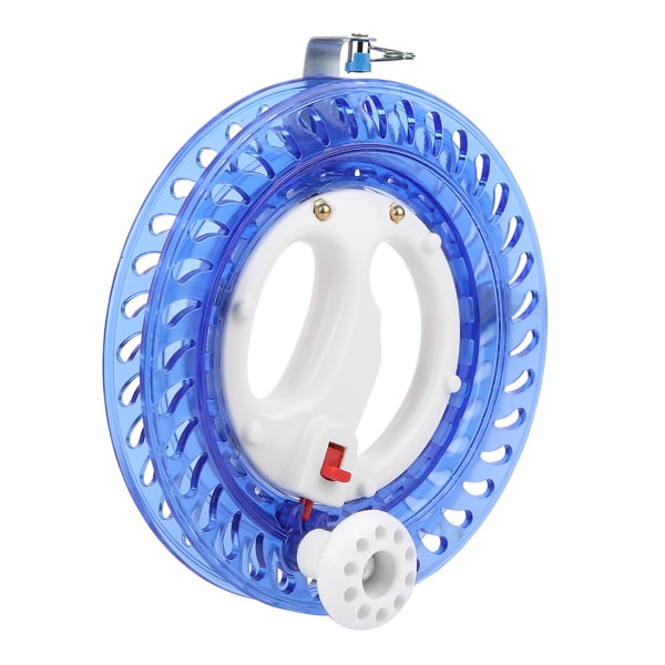 ABS Multifunksjon Havfiskehjul Håndtrådspakning Fluesnøre fiskesnelle Tilbehør blå