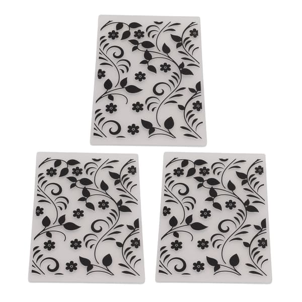 3 stk. pregefolder, multifunksjonelle DIY-pregemaler i plast for pregemaskin