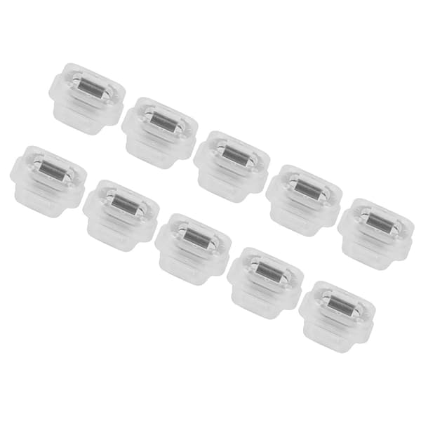 10 st Plast Dörrinsats Trim Strip Grommets Clips Kort Inlägg för E46 E90 E91 E92 E93