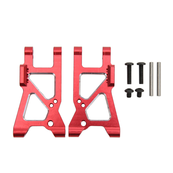 1 pari alumiiniseos takajousitusvarsi RC-auton varaosat Traxxas 4 Tec 2.0 3.0 C8 1/10 Onroad Car Red
