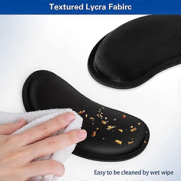 Mouse Wrist Rest Pad with Non-Slip Rubber Base
