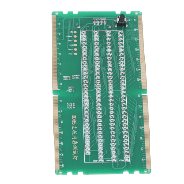 DDR5 Desktop Mainboard Testkort Minnespor Tester Board med LED-lys for vedlikehold