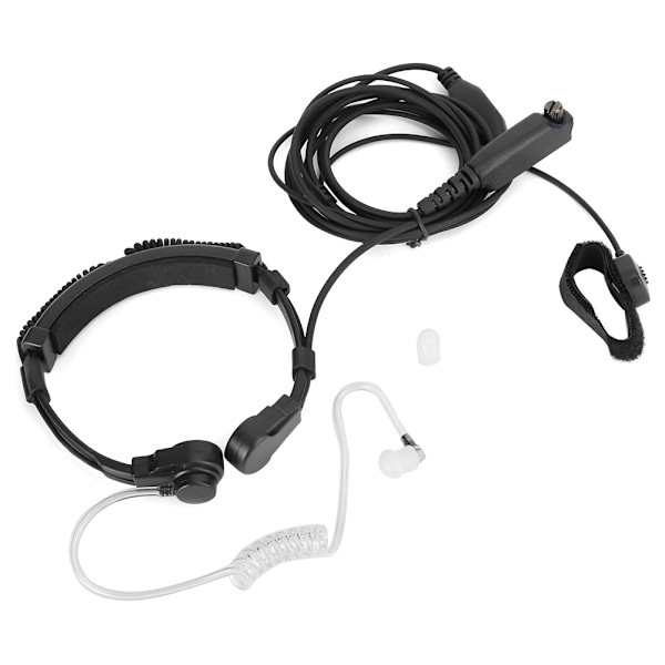 STP9000 Skalbart Halsmikrofon Vibrations WalkieTalkie Headset Radio Monitor Hörsnäcka