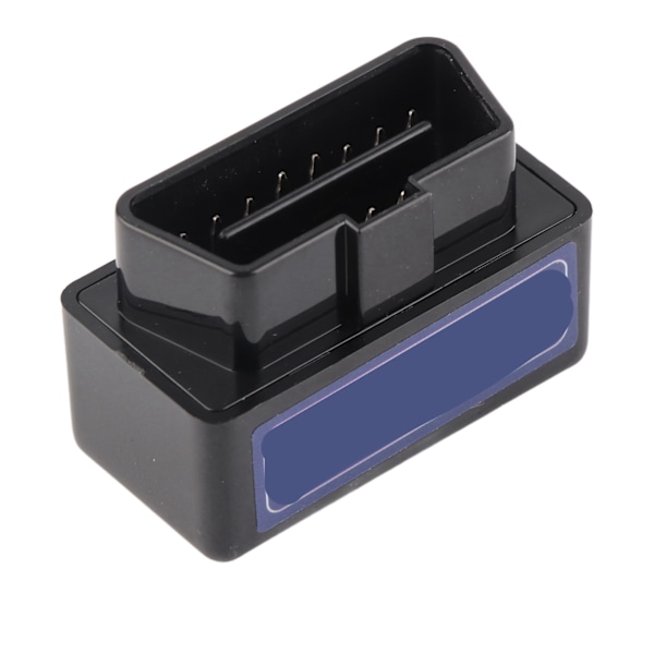 ELM327 12V OBD2 Scanner Mini WIFI Bildetektor Diagnostisk Adapter för AndroidSvart