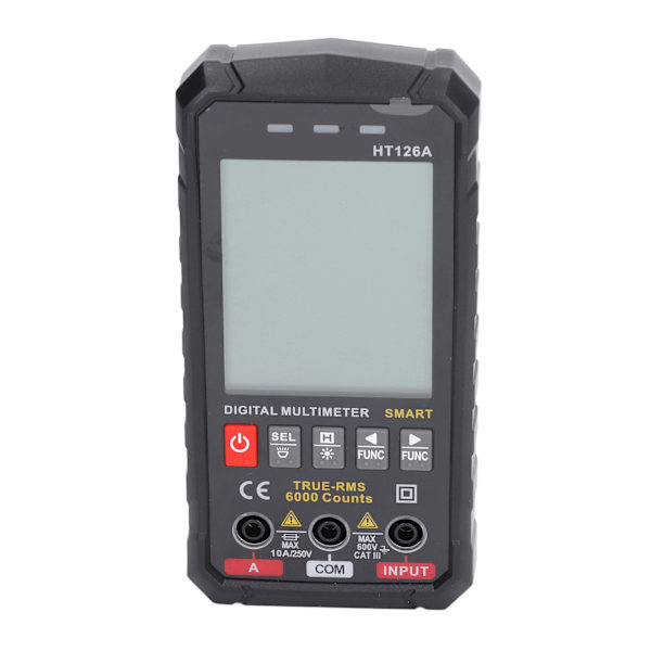 Digitalt display multimeter farveskærm automatisk identifikation elektronisk detektionsmåler HT126A