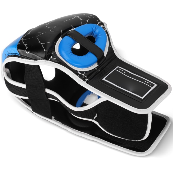 Boxningshjälmar för barn MMA Muay Thai Sanda Head Guard Protector Träningsutrustning för barn (S-storlek)