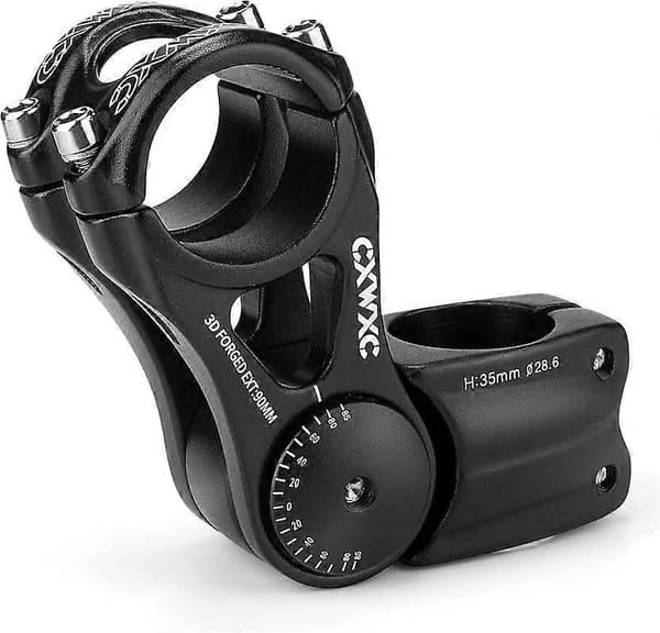 Adjustable MTB Stem 31.8mm 70 Degree 90/110/130/145mm Bicycle Stem Riser