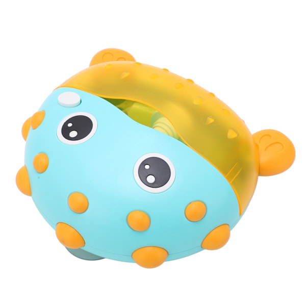 Bubble Maker Automatisk Spott Bubble Blowfish Musik Bubble Machine Babybad Pool Vattenleksaker