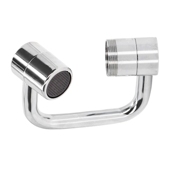 Haneforlænger Kobber Rustfrit Stål ABS 1080 Grader 22mm Indvendig Diameter Roterbar Hane Adapter