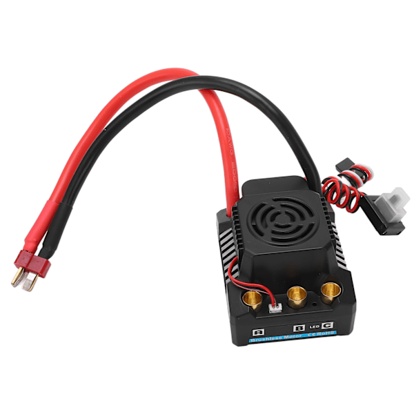 RC Brushless ESC 150A BCE Output 5A 5.8V Vandtæt Støvbestandig Sort Brushless ESC til 1/8 RC Truck