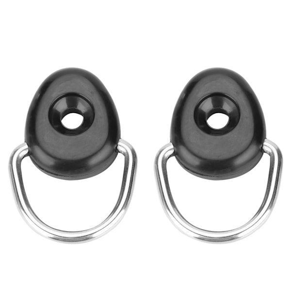 2st Kajak D-ring Tie Down Loop Säkerhetsdäcksmontering Tillbehörsdelar