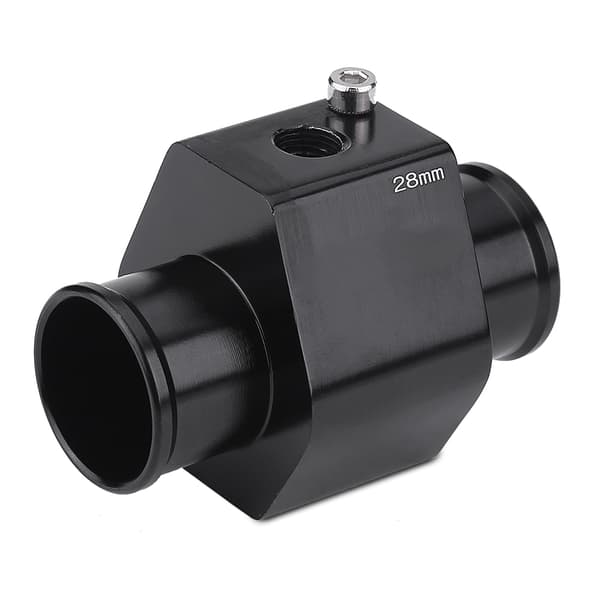 Bil Vand Temp Temperatur Samle Rør Slange Sensor Måler Adapter 28mm
