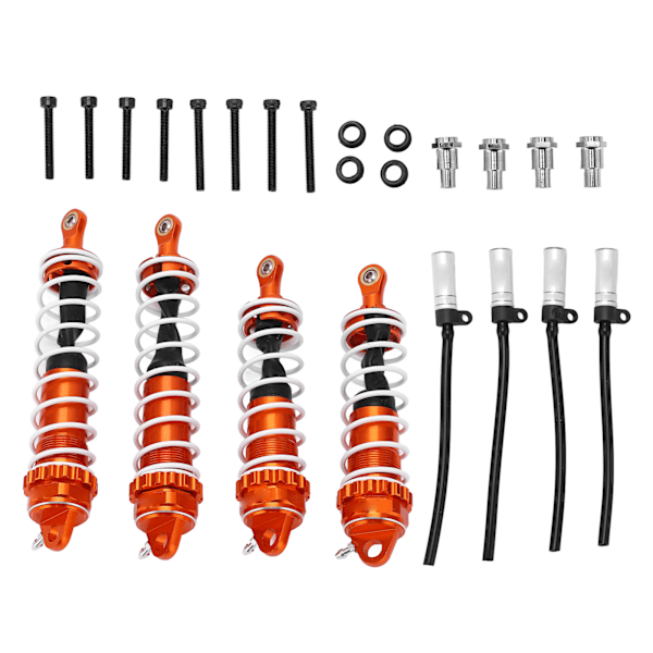 RC Stødabsorbere Reservefjedre Stødabsorbere Aluminiumlegering til ZD Racing 1/7 DBX-07 Orange