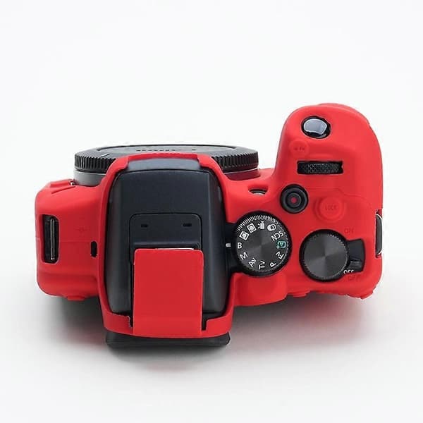 Q0I Soft Silicone Case for Canon EOS R10 Camera, Anti-scratch s7h Dustproof Protective Cover -