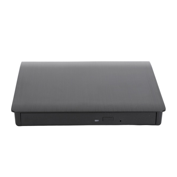 Extern DVD-brännare USB 3.0 Slim DVD-läsare Bärbar Extern Diskenhet för Laptop Svart