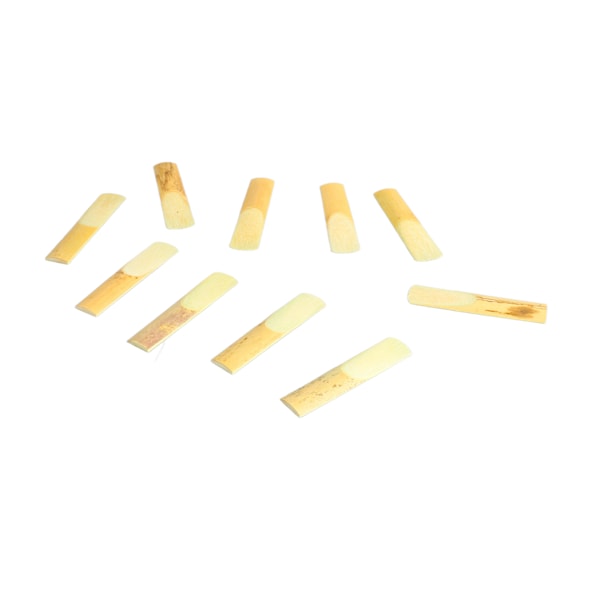 10 stk Altsaksofon Fliser Flat Eb Saksofon Fliser Instrument Tilbehør Sett Kit for Utskifting Størrelse 3