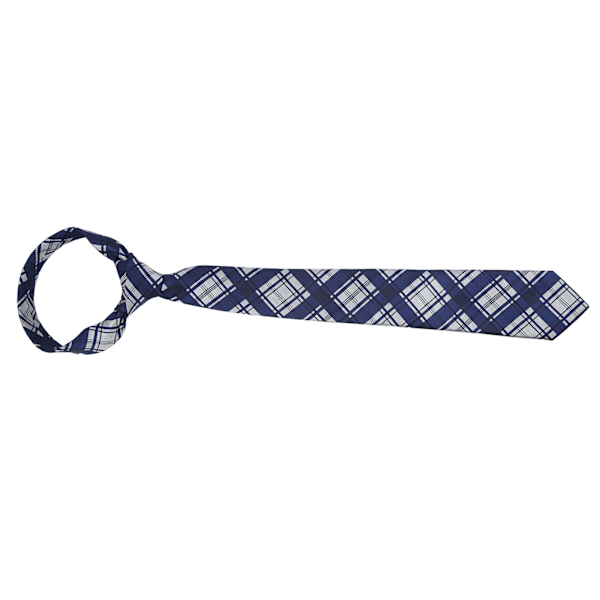PlaidMen Slips Klassisk Stil Polyestergarn Design Affärsslips för Bröllop Fester Affärer