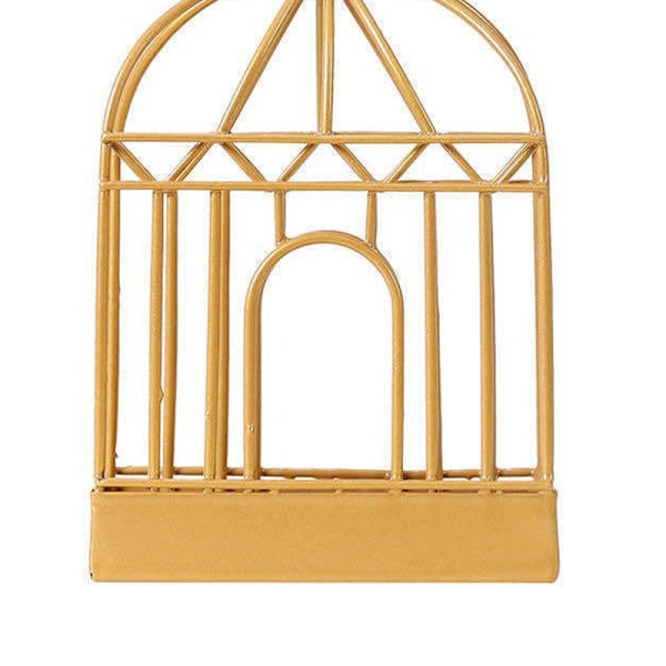 Metal Røgelse Afvisende Holder Ophængbar Moderne Jern Safe Sandalwood Holder Rack til Hjem Soveværelse Stue Gylden