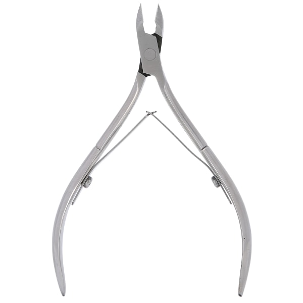 Nail Cuticle Nippers Rustfrit Stål Død Hud Saks Tænger Pedicure Manicure Værktøj Sølv