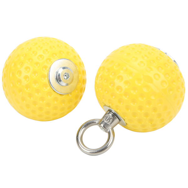 1 par/set Klättring Pull Up Kraftfulla bollgrepp Anti-slip Pull Up Ball Hold Grips för Fitness72mm