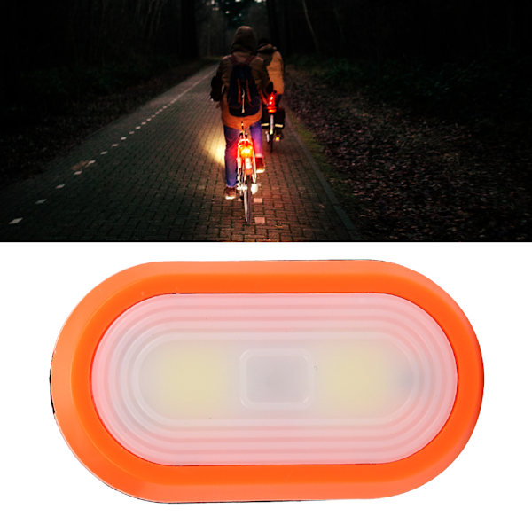 Bærbar udendørs LED Mini Natlampe Løbe Clip Lampe Cykling Advarsel Baglygte